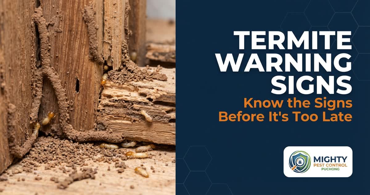 Termite warning signs